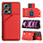 Handyhülle Hülle Luxus Leder Schutzhülle YB1 für Xiaomi Poco X5 5G Rot