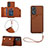 Handyhülle Hülle Luxus Leder Schutzhülle YB2 für Oppo A58 4G