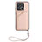 Handyhülle Hülle Luxus Leder Schutzhülle YB2 für Xiaomi Redmi 10 India Rosegold