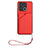 Handyhülle Hülle Luxus Leder Schutzhülle YB2 für Xiaomi Redmi 10 India Rot