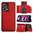 Handyhülle Hülle Luxus Leder Schutzhülle YB2 für Xiaomi Redmi Note 12 Explorer Rot