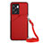 Handyhülle Hülle Luxus Leder Schutzhülle YB3 für Oppo A77 5G Rot