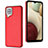 Handyhülle Hülle Luxus Leder Schutzhülle YB3 für Samsung Galaxy A12 5G Rot