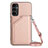 Handyhülle Hülle Luxus Leder Schutzhülle YB3 für Samsung Galaxy A14 4G Rosegold