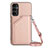 Handyhülle Hülle Luxus Leder Schutzhülle YB3 für Samsung Galaxy A34 5G Rosegold