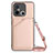 Handyhülle Hülle Luxus Leder Schutzhülle YB3 für Xiaomi Poco C55 Rosegold