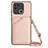 Handyhülle Hülle Luxus Leder Schutzhülle YB3 für Xiaomi Redmi 10C 4G Rosegold