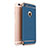 Handyhülle Hülle Luxus Metall Rahmen und Kunststoff M01 für Apple iPhone 6S Plus Blau