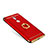 Handyhülle Hülle Luxus Metall Rahmen und Kunststoff mit Fingerring Ständer für Xiaomi Mi 5S Plus Rot
