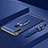 Handyhülle Hülle Luxus Metall Rahmen und Kunststoff Schutzhülle Hartschalen Tasche mit Fingerring Ständer A01 für Oppo A8
