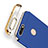 Handyhülle Hülle Luxus Metall Rahmen und Kunststoff Schutzhülle Tasche mit Fingerring Ständer A06 für Huawei Enjoy 7