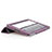 Handyhülle Hülle Stand Tasche Leder für Apple iPad 3 Violett