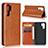 Handyhülle Hülle Stand Tasche Leder für Huawei P30 Pro New Edition Orange