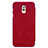 Handyhülle Hülle Stand Tasche Leder für Samsung Galaxy C8 C710F Rot