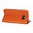 Handyhülle Hülle Stand Tasche Leder für Samsung Galaxy S7 G930F G930FD Orange