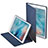 Handyhülle Hülle Stand Tasche Leder L02 für Apple iPad Pro 9.7 Blau