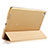 Handyhülle Hülle Stand Tasche Leder L02 für Xiaomi Mi Pad 2 Gold