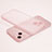 Handyhülle Hülle Ultra Dünn Schutzhülle Hartschalen Tasche Durchsichtig Transparent Matt U02 für Apple iPhone 15 Rosa