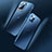 Handyhülle Hülle Ultra Dünn Schutzhülle Hartschalen Tasche Durchsichtig Transparent Matt U08 für Apple iPhone 15 Pro Max