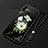Handyhülle Silikon Hülle Gummi Schutzhülle Blumen für Huawei P Smart+ Plus (2019) Schwarz