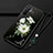 Handyhülle Silikon Hülle Gummi Schutzhülle Blumen für Oppo F15 Weiß