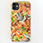 Handyhülle Silikon Hülle Gummi Schutzhülle Blumen S09 für Apple iPhone 11