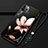 Handyhülle Silikon Hülle Gummi Schutzhülle Flexible Blumen für Apple iPhone 12 Pro Braun