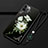 Handyhülle Silikon Hülle Gummi Schutzhülle Flexible Blumen für Apple iPhone 12 Pro Schwarz