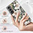 Handyhülle Silikon Hülle Gummi Schutzhülle Flexible Blumen für Samsung Galaxy S23 Plus 5G