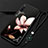 Handyhülle Silikon Hülle Gummi Schutzhülle Flexible Blumen K06 für Xiaomi Mi A3 Braun