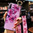 Handyhülle Silikon Hülle Gummi Schutzhülle Flexible Blumen S01 für Huawei Enjoy 10