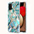 Handyhülle Silikon Hülle Gummi Schutzhülle Flexible Modisch Muster mit Fingerring Ständer Y01B für Samsung Galaxy F02S SM-E025F