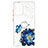Handyhülle Silikon Hülle Gummi Schutzhülle Flexible Modisch Muster mit Fingerring Ständer Y01X für Samsung Galaxy A33 5G Blau