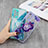Handyhülle Silikon Hülle Gummi Schutzhülle Flexible Modisch Muster mit Fingerring Ständer Y01X für Samsung Galaxy A52 5G