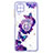 Handyhülle Silikon Hülle Gummi Schutzhülle Flexible Modisch Muster mit Fingerring Ständer Y01X für Samsung Galaxy F12