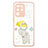 Handyhülle Silikon Hülle Gummi Schutzhülle Flexible Modisch Muster mit Fingerring Ständer Y01X für Samsung Galaxy S20 Ultra 5G Gelb