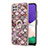 Handyhülle Silikon Hülle Gummi Schutzhülle Flexible Modisch Muster mit Fingerring Ständer Y03B für Samsung Galaxy A22s 5G