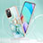Handyhülle Silikon Hülle Gummi Schutzhülle Flexible Modisch Muster mit Fingerring Ständer Y05B für Xiaomi Redmi 10 4G