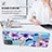 Handyhülle Silikon Hülle Gummi Schutzhülle Flexible Modisch Muster mit Fingerring Ständer Y06B für Samsung Galaxy M12