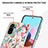 Handyhülle Silikon Hülle Gummi Schutzhülle Flexible Modisch Muster mit Fingerring Ständer Y06B für Xiaomi Redmi Note 10 4G