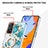 Handyhülle Silikon Hülle Gummi Schutzhülle Flexible Modisch Muster mit Fingerring Ständer Y06B für Xiaomi Redmi Note 11 Pro 5G