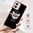 Handyhülle Silikon Hülle Gummi Schutzhülle Flexible Modisch Muster mit Fingerring Ständer YB2 für Motorola Moto G53 5G