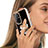 Handyhülle Silikon Hülle Gummi Schutzhülle Flexible Modisch Muster mit Fingerring Ständer YB2 für Oppo A94 5G