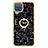 Handyhülle Silikon Hülle Gummi Schutzhülle Flexible Modisch Muster mit Fingerring Ständer YB2 für Samsung Galaxy F12