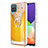 Handyhülle Silikon Hülle Gummi Schutzhülle Flexible Modisch Muster mit Fingerring Ständer YB2 für Samsung Galaxy F12
