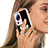 Handyhülle Silikon Hülle Gummi Schutzhülle Flexible Modisch Muster mit Fingerring Ständer YB2 für Xiaomi Mi 12 Lite NE 5G