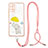 Handyhülle Silikon Hülle Gummi Schutzhülle Flexible Modisch Muster mit Schlüsselband Lanyard Y01X für Samsung Galaxy S20 Plus