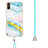 Handyhülle Silikon Hülle Gummi Schutzhülle Flexible Modisch Muster mit Schlüsselband Lanyard Y05B für Xiaomi Redmi 9A