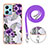 Handyhülle Silikon Hülle Gummi Schutzhülle Flexible Modisch Muster mit Schlüsselband Lanyard YB3 für Xiaomi Poco X5 5G