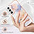 Handyhülle Silikon Hülle Gummi Schutzhülle Flexible Modisch Muster S01 für Samsung Galaxy S24 5G